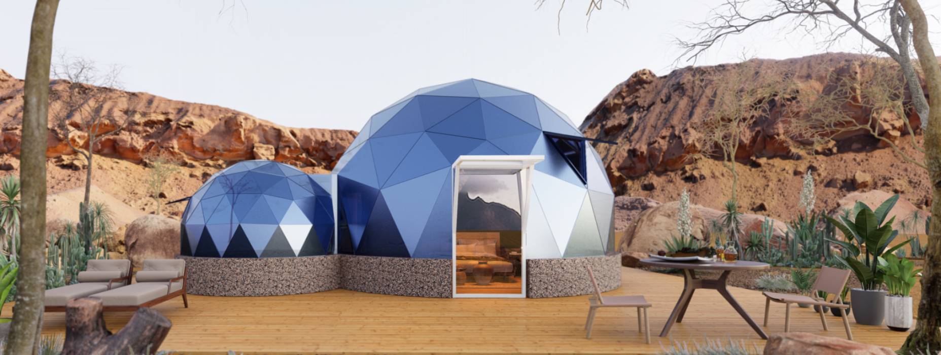 青龙球形智能光伏玻璃星空房